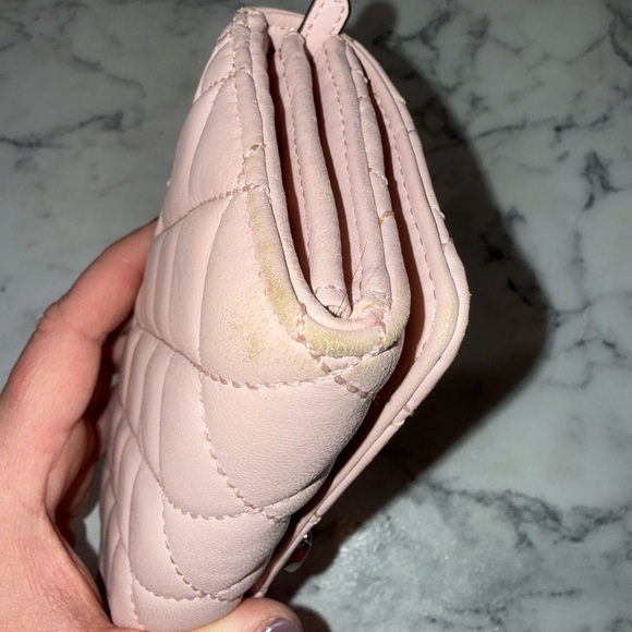 Michael Kors Blush Quilted Wallet - Picture 4 of 5